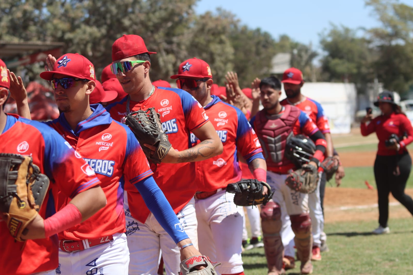 Equipo abarroteros Liga Chevron Clemente Grijalva