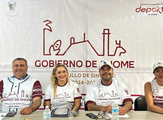 rueda de prensa, Ahome te recibe bailando, maratón de baile