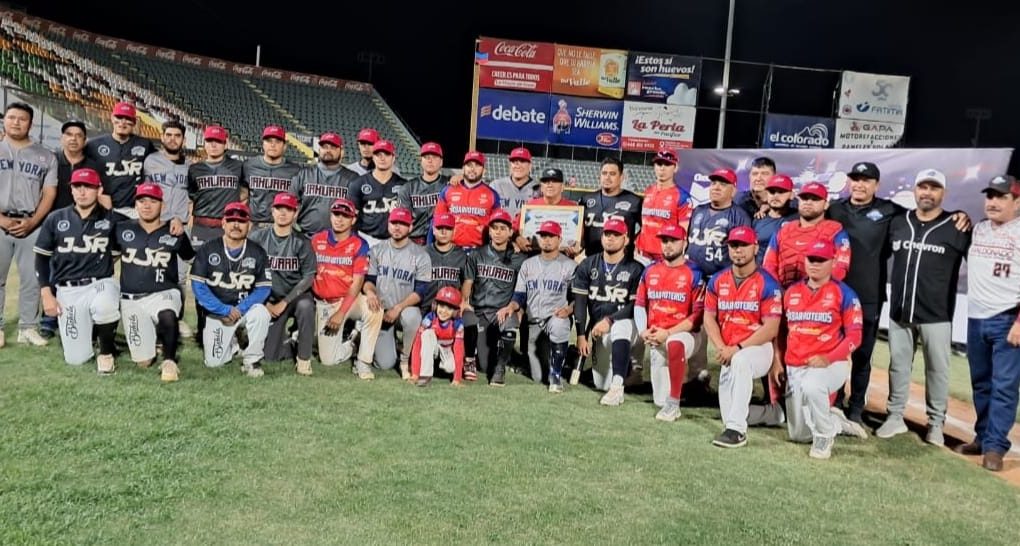 equipos del Juego de estrellas de la liga de beisbol chevron clemente grijalva